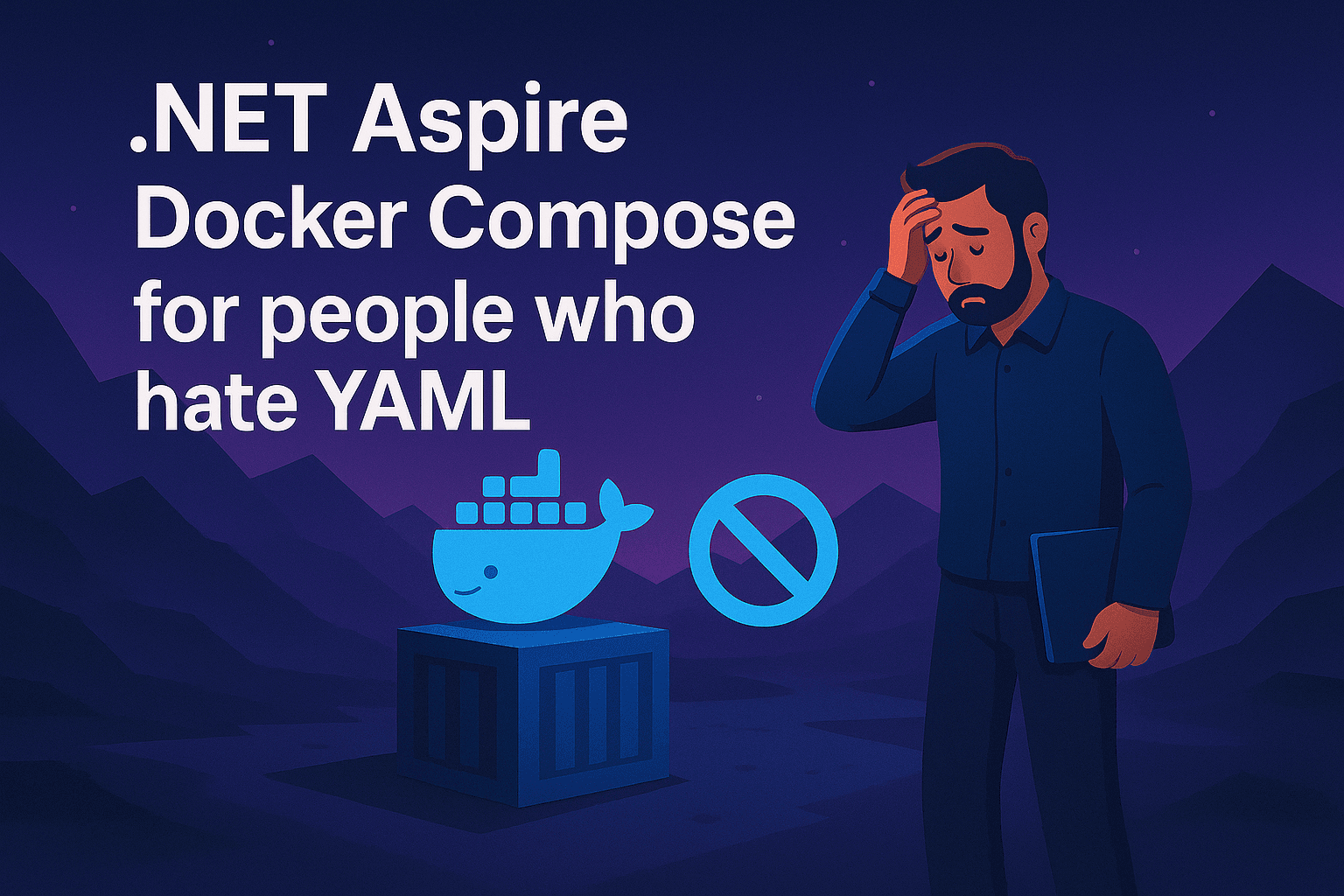 NET Aspire - Docker Compose for people who hate YAML (so, everyone)